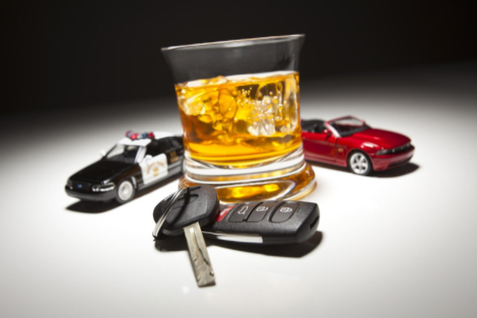 Liquor with toy cars: LawteryX Traffic DWI DUI Blog