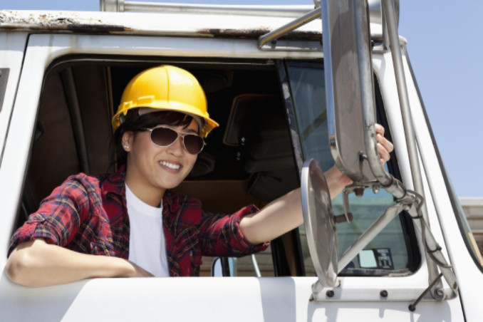 Female truck driver; Lawteryx Personal Injury & Accidents Blog